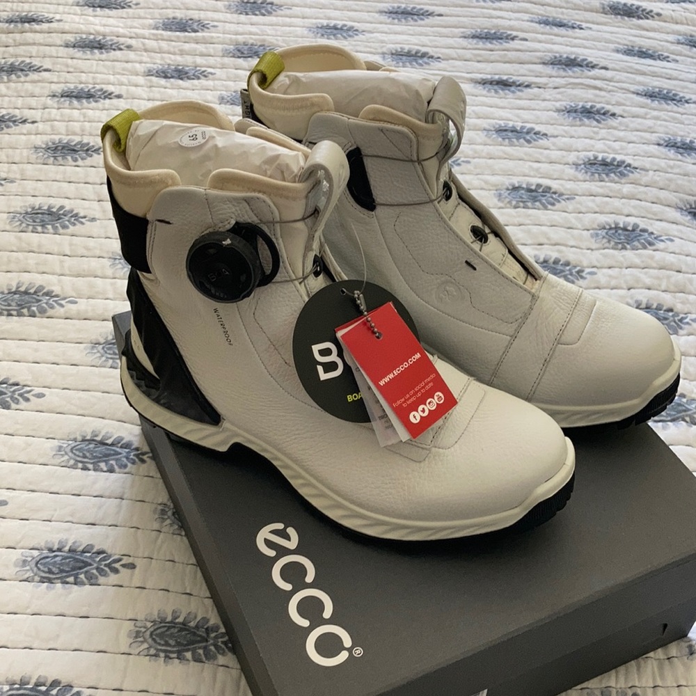 Brand new in box Ecco boots.